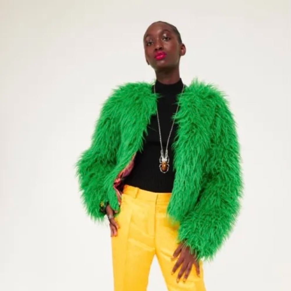 Iris Apfel x H&M Detachable Beetle bug Brooch Necklace